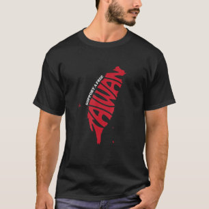 Unterstützung einer freien taiwanesischen Geopolit T-Shirt