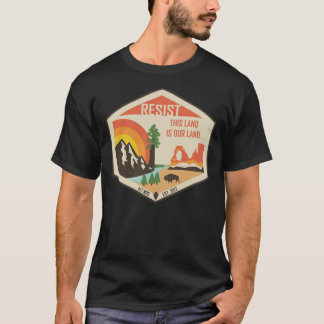 Unterstützung für ALT-NPS-Aufkleber T-Shirt