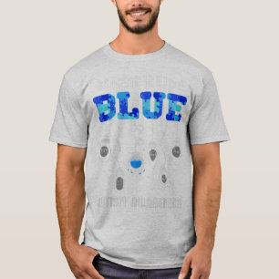 Unterstützung für Autismus-Bewusstsein mit dieser T-Shirt