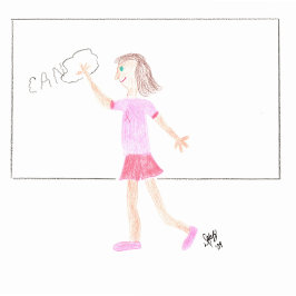 Unterstützung für Brustkrebs - Danke...Die Karte a