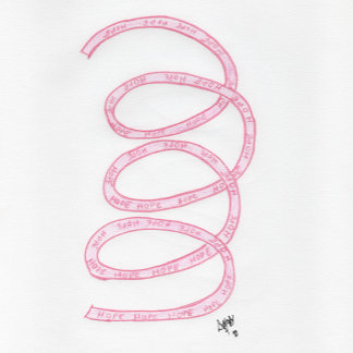 Unterstützung für Brustkrebs - Ewige Karte Hoffnun