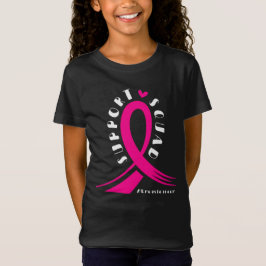 Unterstützung für Brustkrebs T-Shirt