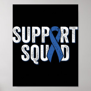 Unterstützung für Colon Cancer Poster