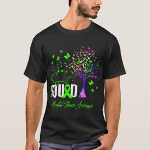 Unterstützung für das Bewusstsein für psychische E T-Shirt