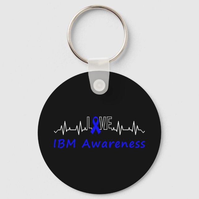 Unterstützung für den Heartbeat-Liebe von Ibm Awar Schlüsselanhänger (Vorderseite)
