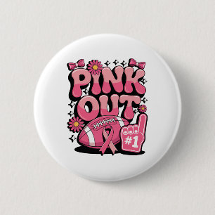 Unterstützung für den rosa abgesenkten Brustkrebs Button