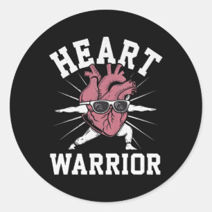 Unterstützung für die Mama von Chd Awareness Heart Runder Aufkleber