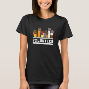 Unterstützung für die Rettung von Hunden T-Shirt