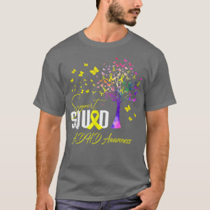 Unterstützung für die Sensibilisierung für Adhd T-Shirt