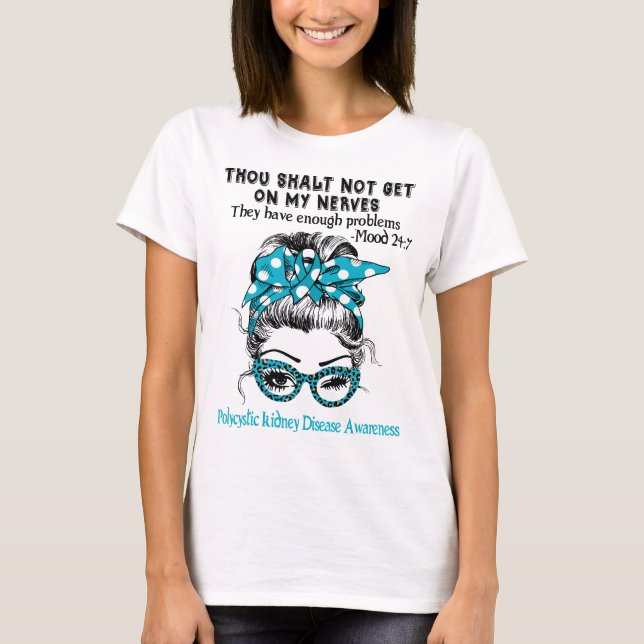 Unterstützung für die Sensibilisierung für die Mul T-Shirt (Vorderseite)
