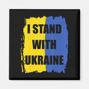 Unterstützung für die Ukraine Ich stehe mit der Uk Magnet