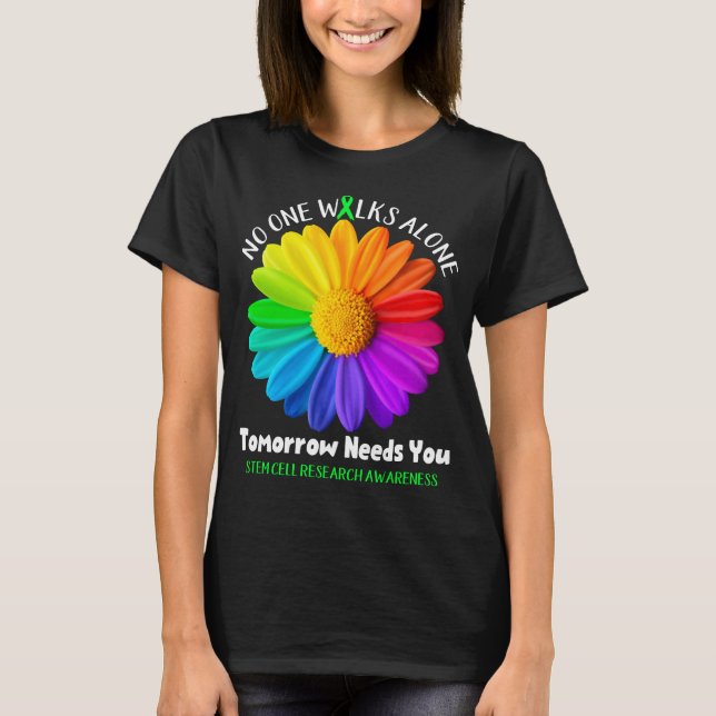 Unterstützung für die Unterstützung der Stammzelle T-Shirt (Vorderseite)