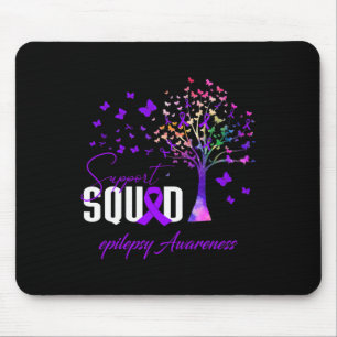 Unterstützung für Epilepsie-Bewusstsein Mousepad