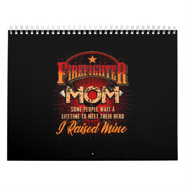 Unterstützung für Feuerwehren - Fireman Proud-Mama Kalender (Titelbild)