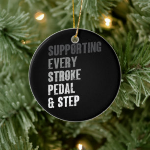 Unterstützung für jeden Stroke Pedal & Step - Mult Keramik Ornament