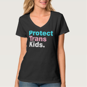 Unterstützung für LGBT Schützen Sie den Trans-Kid- T-Shirt