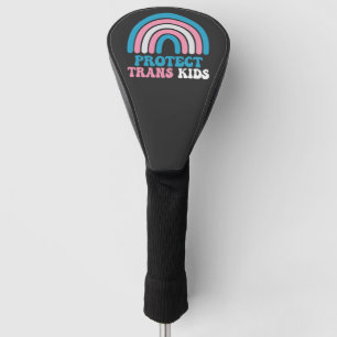 Unterstützung für LGBT-Stolz Schützt Trans-Kinder Golf Headcover