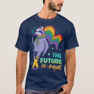 Unterstützung für LGBTQ+ - Die Zukunft ist gleich T-Shirt