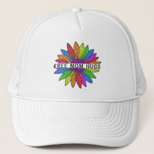 Unterstützung für LGBTQIA+ durch kostenlose Mama Truckerkappe
