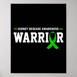 Unterstützung für Nierenerkrankungen Warrior Suppo Poster