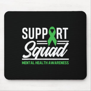 Unterstützung für psychische Gesundheit Mousepad