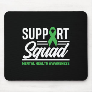 Unterstützung für psychische Gesundheit Mousepad