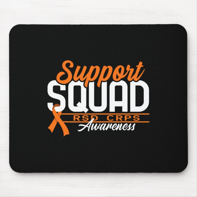 Unterstützung für Quadrate I Reflex Dystrophy Pain Mousepad (Vorne)
