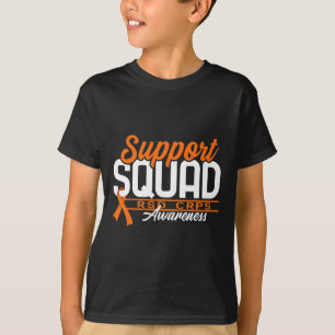 Unterstützung für Quadrate I Reflex Dystrophy Pain T-Shirt