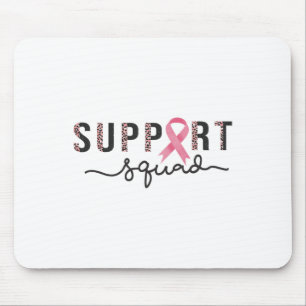 Unterstützung für Squad Brustkrebs-Bewusstsein Leo Mousepad