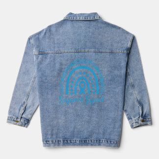Unterstützung für Squad Diabetes Awareness Blue Ra Jeansjacke