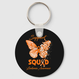 Unterstützung für Squad Leukämie Bewusstsein Schlüsselanhänger