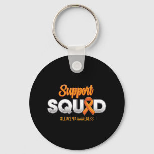 Unterstützung für Squad Leukämie Sensibilisierungs Schlüsselanhänger