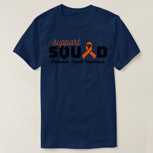 Unterstützung für Squad Leukämie T-Shirt (Design vorne)