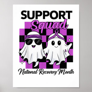 Unterstützung für Squad National Erholung Monat Vo Poster