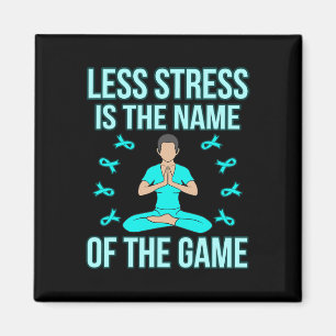 Unterstützung für weniger Stress Ptsd Awareness Ri Magnet