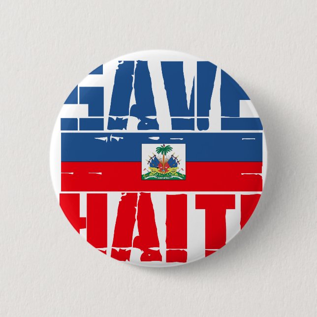 UNTERSTÜTZUNG HAITI BUTTON (Vorderseite)