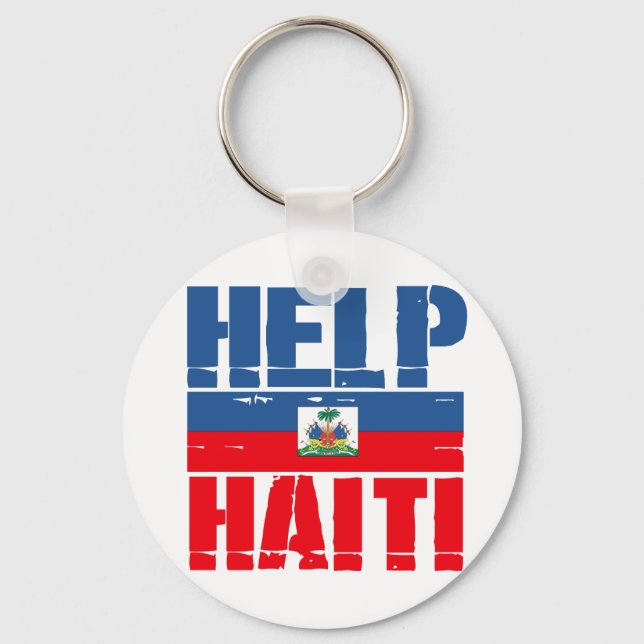 UNTERSTÜTZUNG HAITI SCHLÜSSELANHÄNGER (Vorderseite)