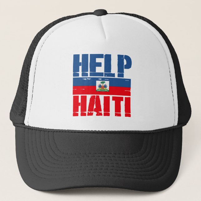 UNTERSTÜTZUNG HAITI TRUCKERKAPPE (Vorderseite)
