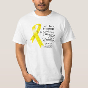 Unterstützung Hoffnung Bewusstsein für Suizidpräve T-Shirt