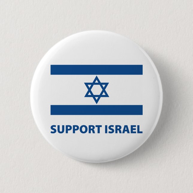 Unterstützung Israel Button (Vorderseite)