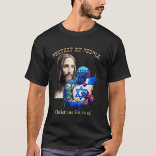 Unterstützung Israels Christen für Israel Jesus sc T-Shirt