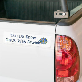 Unterstützung Israels Jesus war jüdischer Autoaufk Autoaufkleber