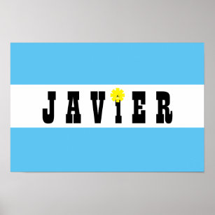 Unterstützung Javier Milei Präsident von Argentini Poster