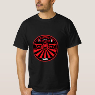 Unterstützung lokaler kanadischer Agrarerzeugnisse T-Shirt
