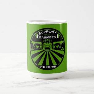 Unterstützung lokaler landwirtschaftlicher Erzeugn Kaffeetasse