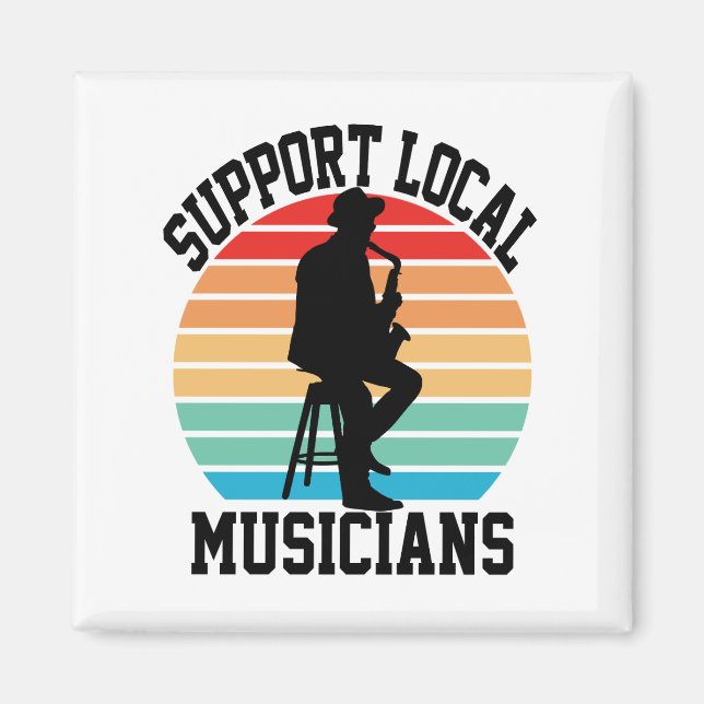 Unterstützung lokaler Musiker für den Musikunterri Magnet (Vorne)
