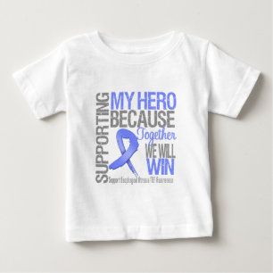 Unterstützung meinen Held - Ösophagusatresie Baby T-shirt