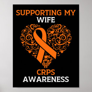 Unterstützung meiner Ehefrau Rsd Crps Sensibilisie Poster