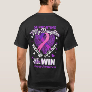Unterstützung meiner Tochter-Epilepsie-Bewusstsei T-Shirt