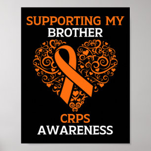 Unterstützung meines Bruders RSD CRPS Sensibilisie Poster